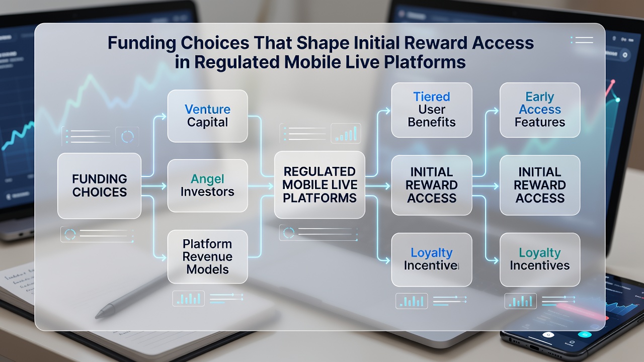 Mobile Live-Plattform mit Zahlungs- und Belohnungsprozessen
