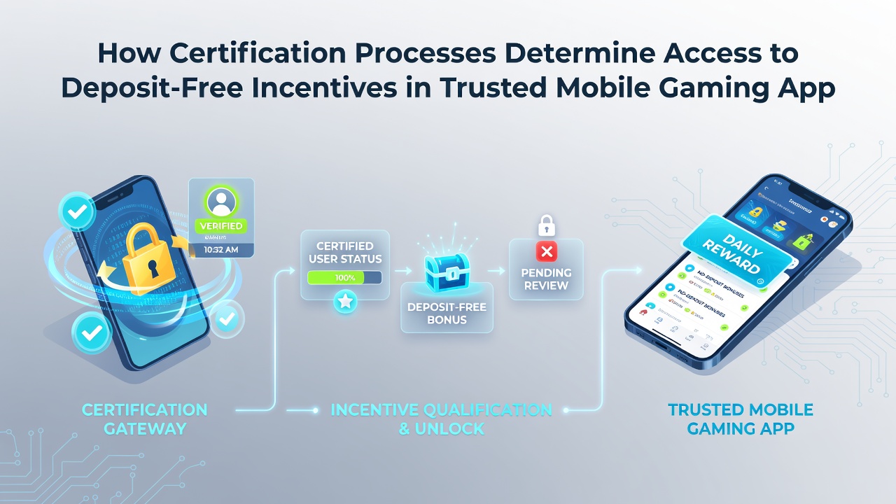Illustration von technischen Prüfprozessen und Sicherheitszertifikaten in mobilen Casino-Umgebungen